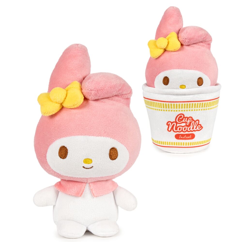 Hello Kitty & Friends Cup Noodles My Melody peluche